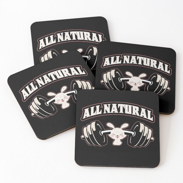 Item preview, All Natural Bodybuilding Fitness Bunny designed and sold by Onair555.
