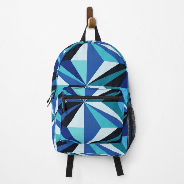 Item preview, Colorful Triangles - Blue designed and sold by Ribeiro Design.