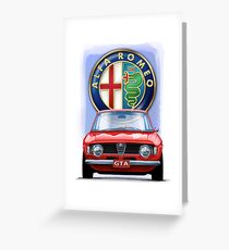 Alfa Romeo GTA Greeting Card