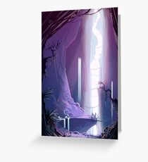 Tarjeta de felicitación La cueva