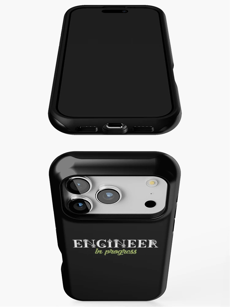 Thumbnail 3 of 4, iPhone Case, Engineer In Progress designed and sold by Delightfully Cynical.