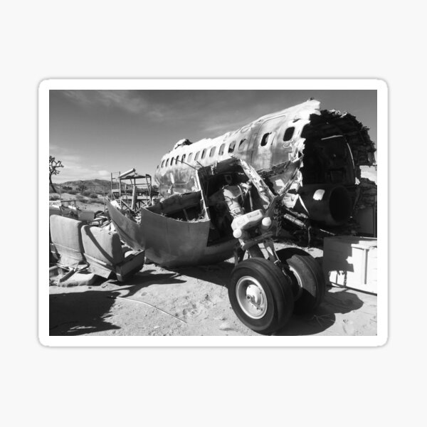 Aircraft Boneyard Sticker