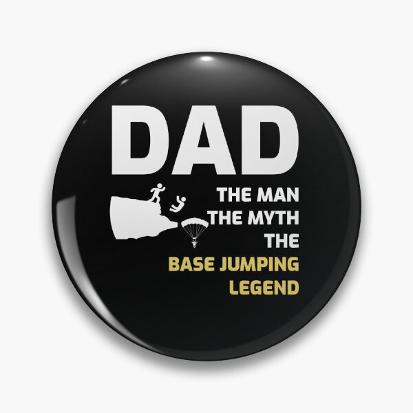 Item preview, Base Jumping Dad Fathers Day Gift designed and sold by TastefulTees.