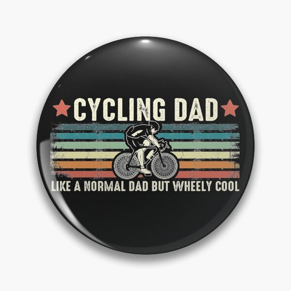 Item preview, Cycling dad like a normal dad but wheely cool really funny gift for biker daddy vintage  designed and sold by alenaz.