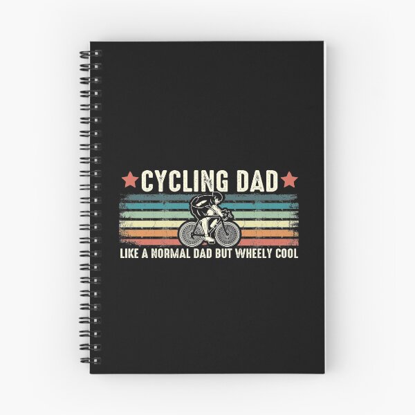 Item preview, Cycling dad like a normal dad but wheely cool really funny gift for biker daddy vintage  designed and sold by alenaz.