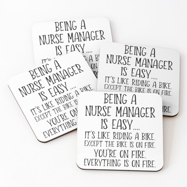 Item preview, Being A Nurse Manager Is Easy designed and sold by kamrankhan.