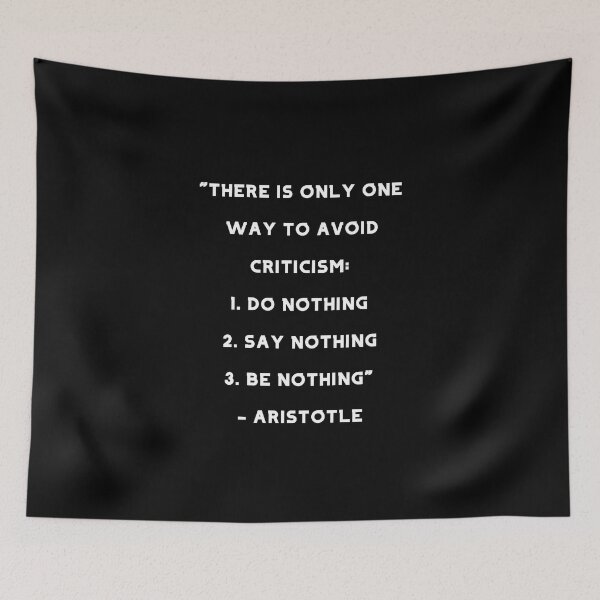 Item preview, Copy of Aristotle criticism white designed and sold by jack-OC.