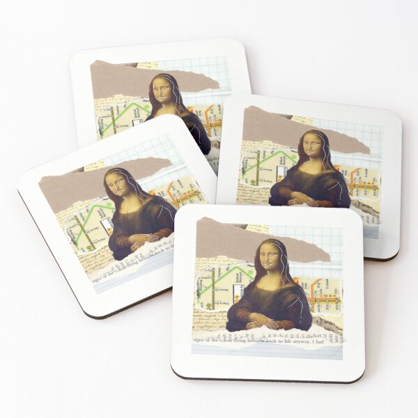 Item preview, Mona, layered paper artwork designed and sold by emmidd.