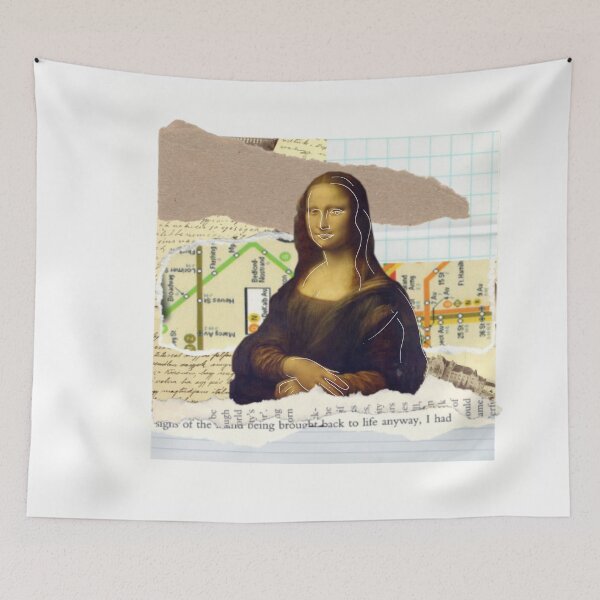 Item preview, Mona, layered paper artwork designed and sold by emmidd.