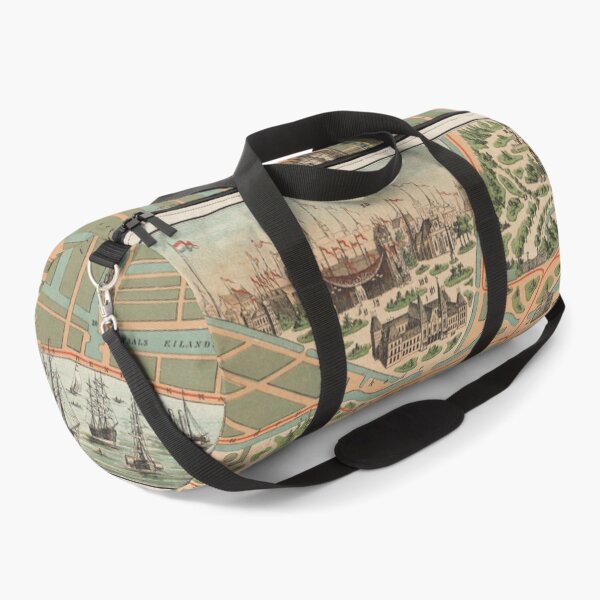 Item preview, Vintage Map of Amsterdam (1883) designed and sold by BravuraMedia.