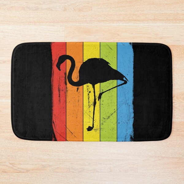 Item preview, Rainbow Flamingo Distressed designed and sold by Delightfully Cynical.