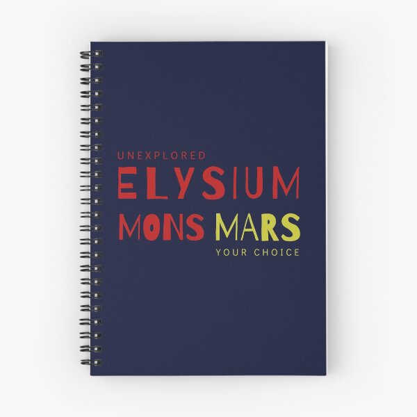 Item preview, Elysium Mountain of Planet Mars. designed and sold by Geomoon.