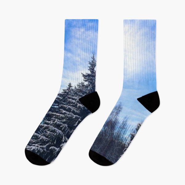 Item preview, Snow covered tree winter photo designed and sold by Caesiouscloud.