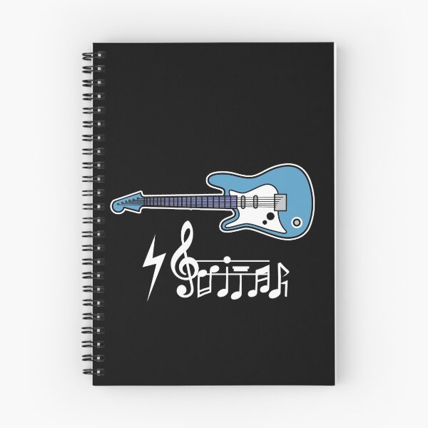 Item preview, Electric Guitar Guitarist Music Notes designed and sold by NeXore.