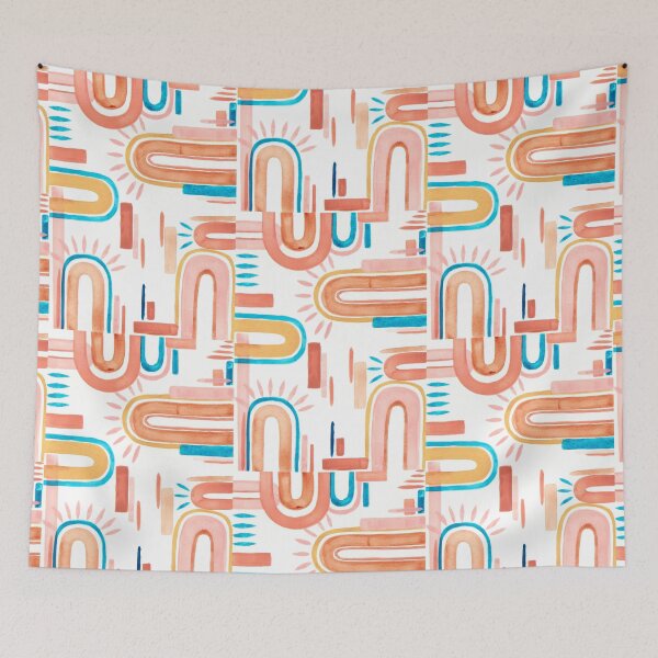 Item preview, Colorful shapes designed and sold by karsne.