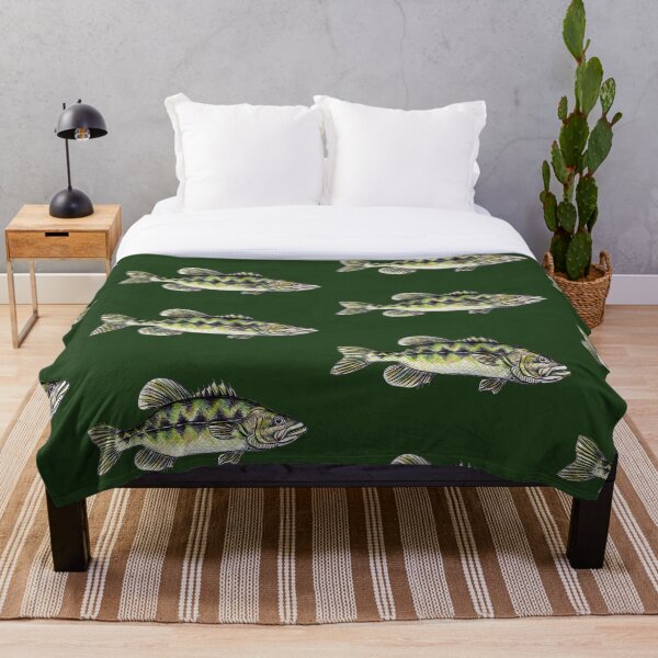 Item preview, Largemouth Bass Hunter Green designed and sold by Michelebuttons.