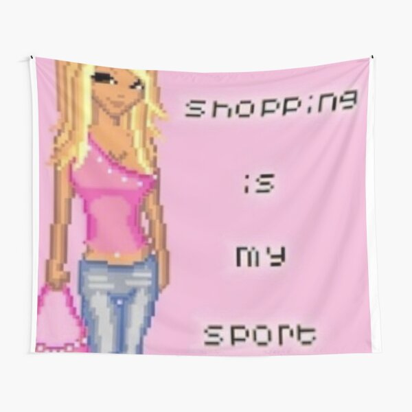 shopping is my sport Tapestry