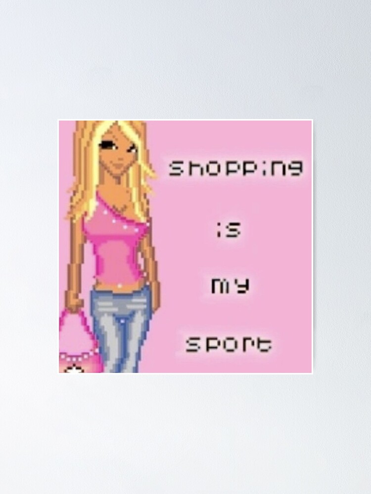 shopping is my sport | Poster