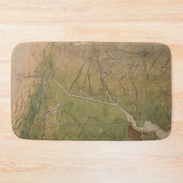 Item preview, Vintage North Sea Canal & Amsterdam (1876) designed and sold by BravuraMedia.