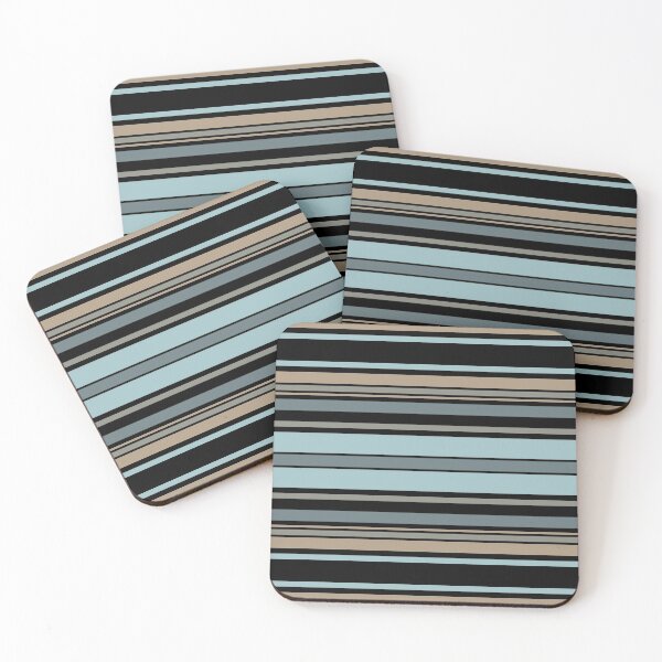 Item preview, Neutral Horizontal Balanced Stripes designed and sold by weirdAffect.