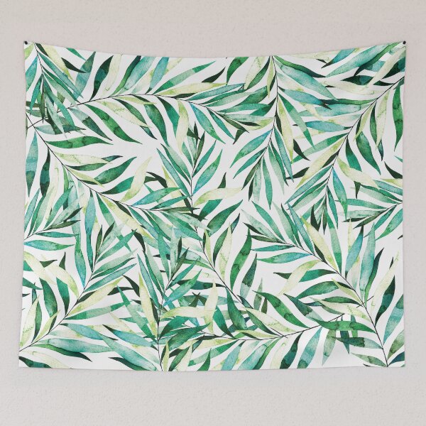 Item preview, Green Leaves Collage designed and sold by Primroaddesigns.