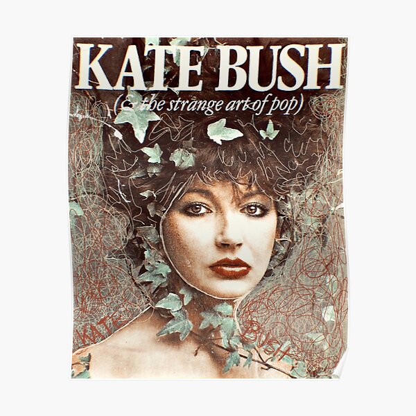 Kate Bush Strange Art Poster