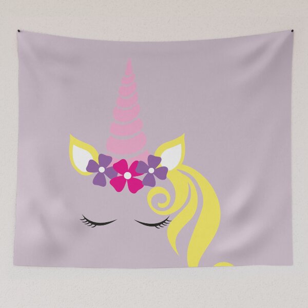 Item preview,  Unicorn with flowers designed and sold by dplachkinova.