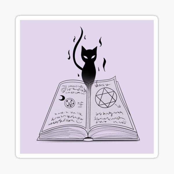 Spellbook Sticker