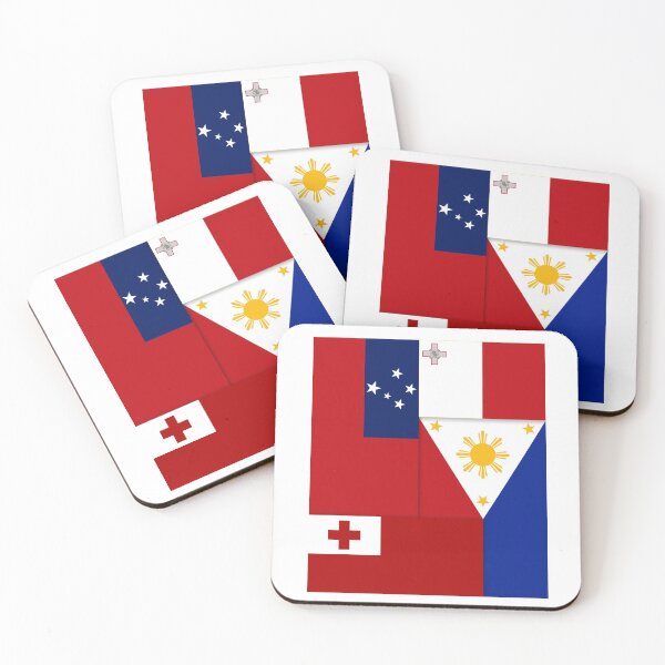 Item preview, Flags from Malta, Philippines, Samoa and Tonga designed and sold by #mossasdesign.