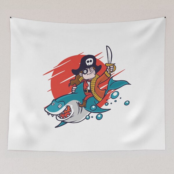 Item preview, The shark pirate designed and sold by ralf568.