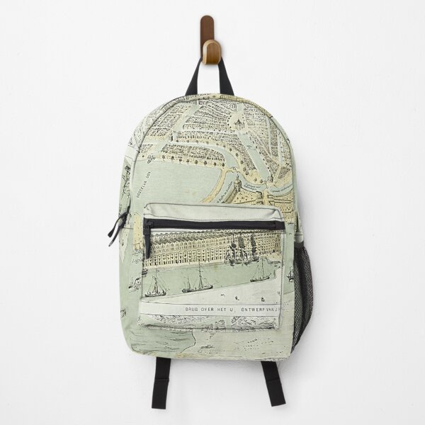 Item preview, Vintage Map of Amsterdam (1857) designed and sold by BravuraMedia.
