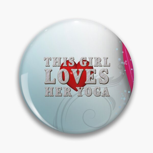 Item preview, This Girl Loves Yoga designed and sold by teepossible.