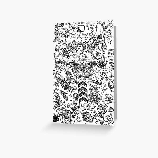 harry diseña todos los tatuajes Tarjetas de felicitación