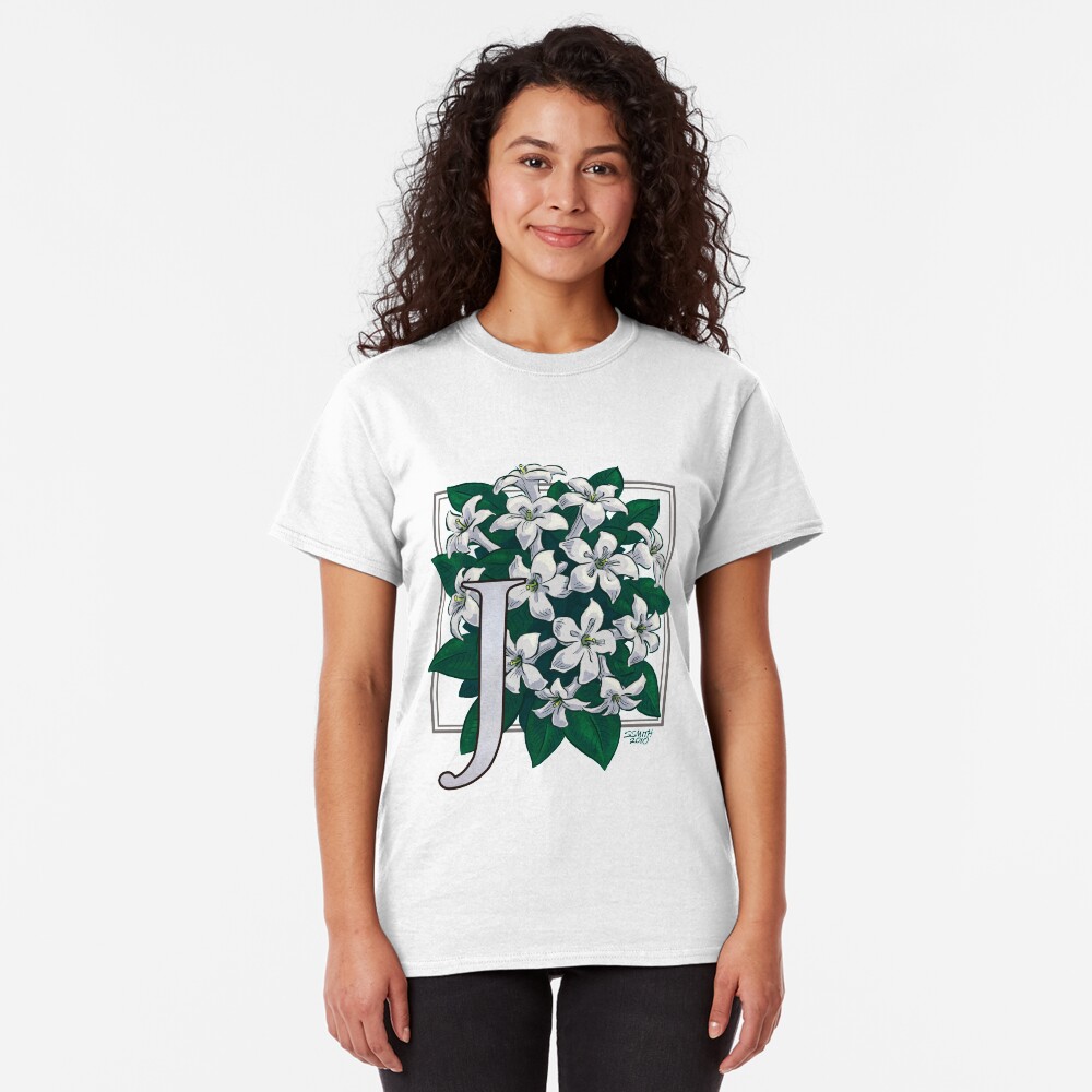 J is for Jasmine Classic T-Shirt