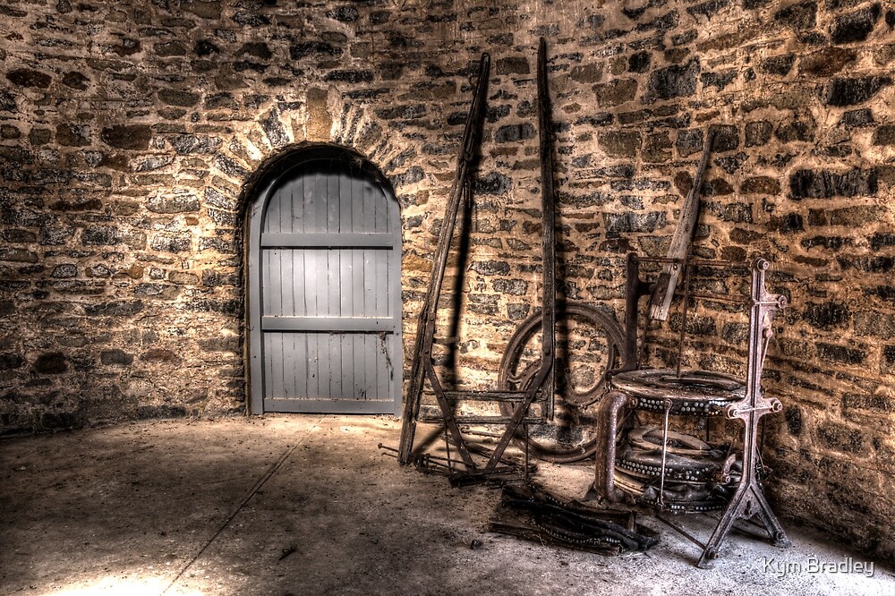 "Inside the Old Grain Mill Nimmitabel Rural NSW no2" by Kym Bradley