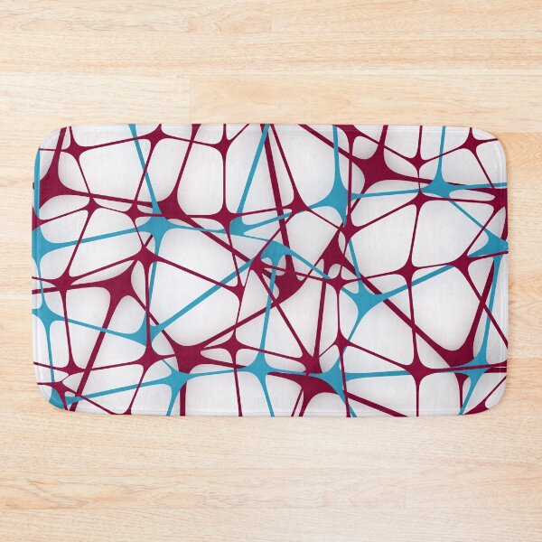 Item preview, Blue-violet grid designed and sold by lathspell.