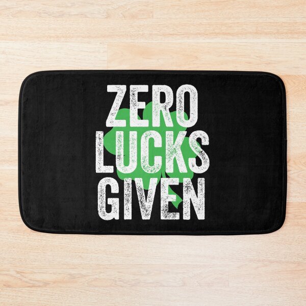 Item preview, Zero Lucks Given St. Paddy's Day Shamrock Gift designed and sold by haselshirt.