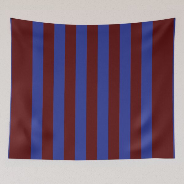 Item preview, Claret & Blue Stripes designed and sold by Jamie Meakin.