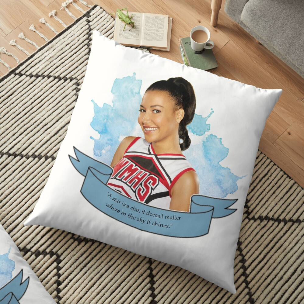 Glee Santana Lopez Watercolour Floor Pillow