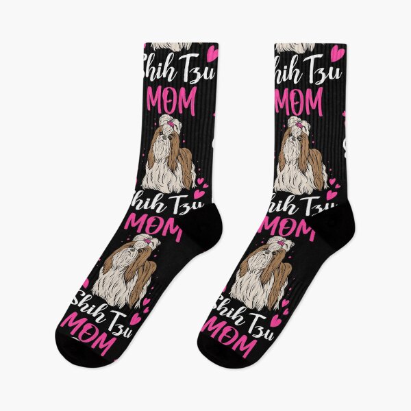 Item preview, Shih Tzu Mom Mother's Day Pet Dog Animal Lover Gift designed and sold by haselshirt.