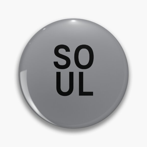 Item preview, SOUL - Black Text on Grey Background. designed and sold by cgroenewald.