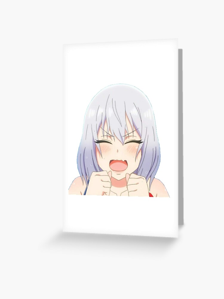 Tejina Senpai From Magical Sempai Greeting Card for Sale by