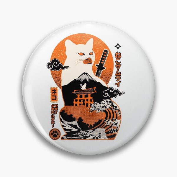 Item preview, Cat Samurai designed and sold by hirolabs06.