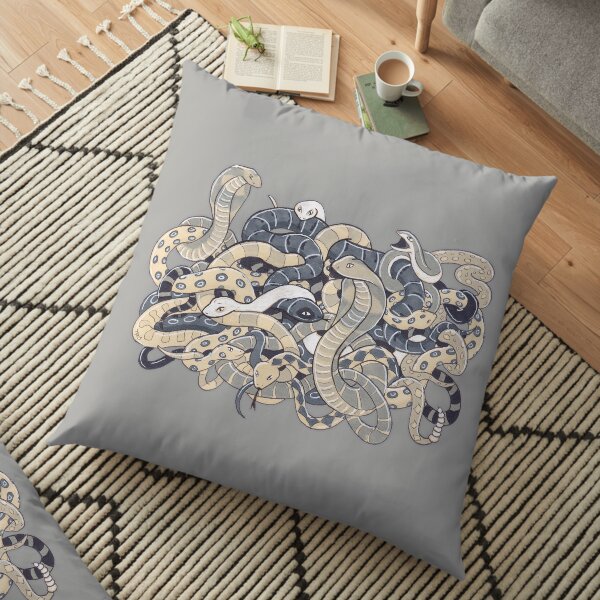 Nid de serpents Coussin de sol