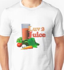 Luv 2 juice by Valxart.com Unisex T-Shirt