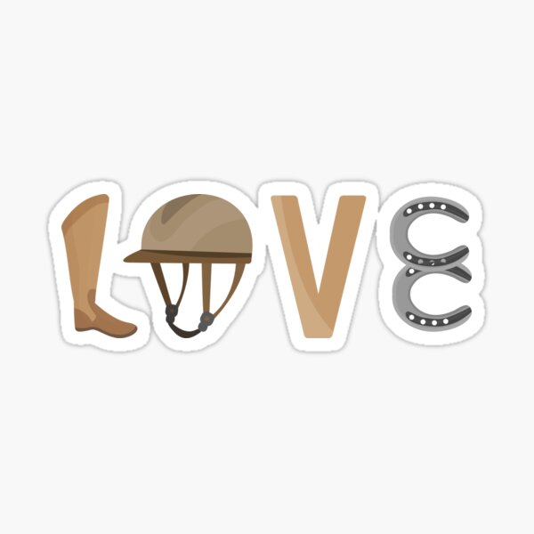 Item preview, Love Horse Riding Equestrian Horseback Rider Gift designed and sold by haselshirt.