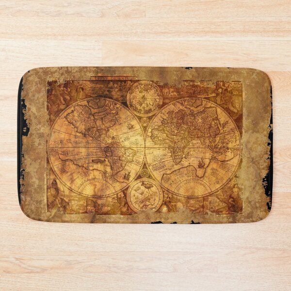 Item preview, Old World Map designed and sold by Irina Polyanskaya.