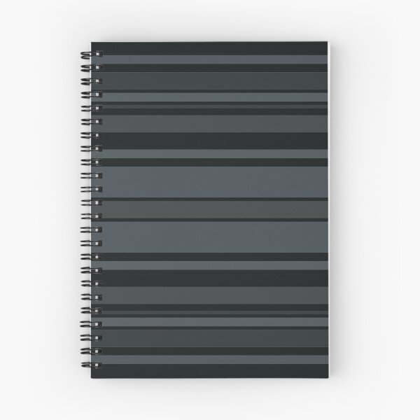 Item preview, Matt Black Horizontal Balanced Stripes designed and sold by weirdAffect.