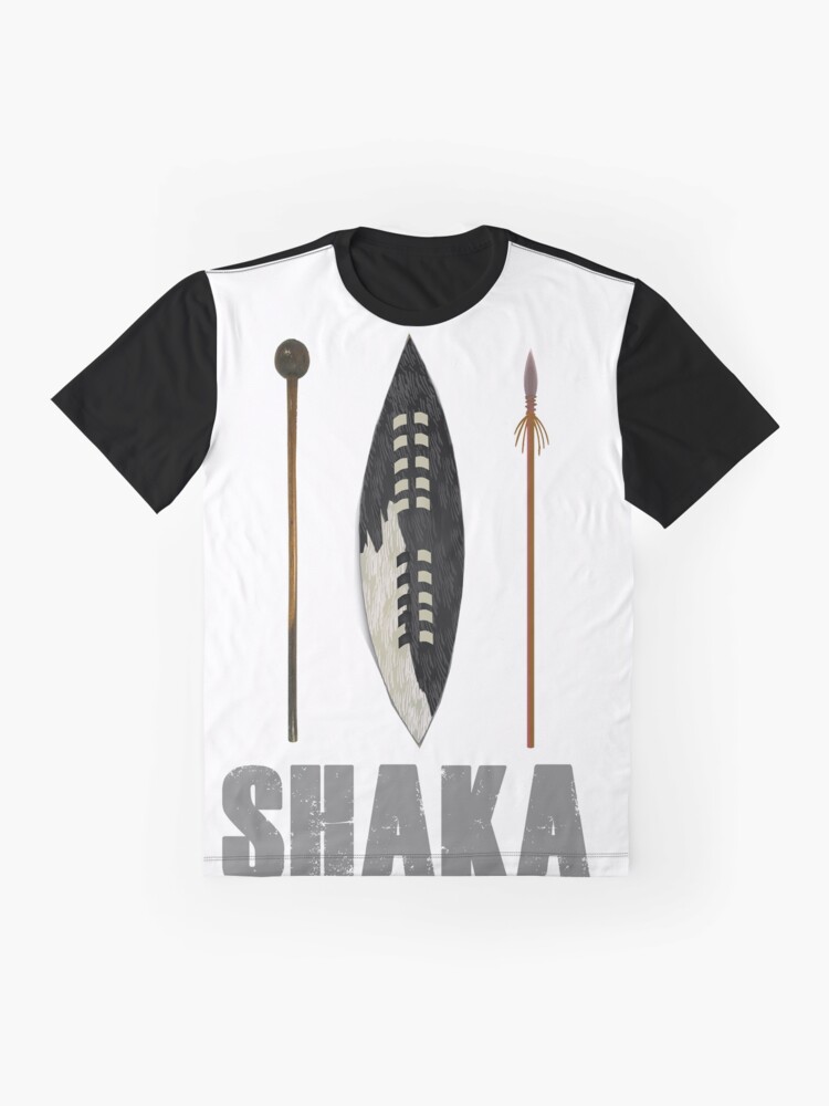 shaka zulu t shirt