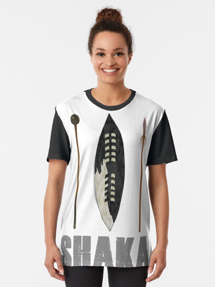 shaka zulu t shirt